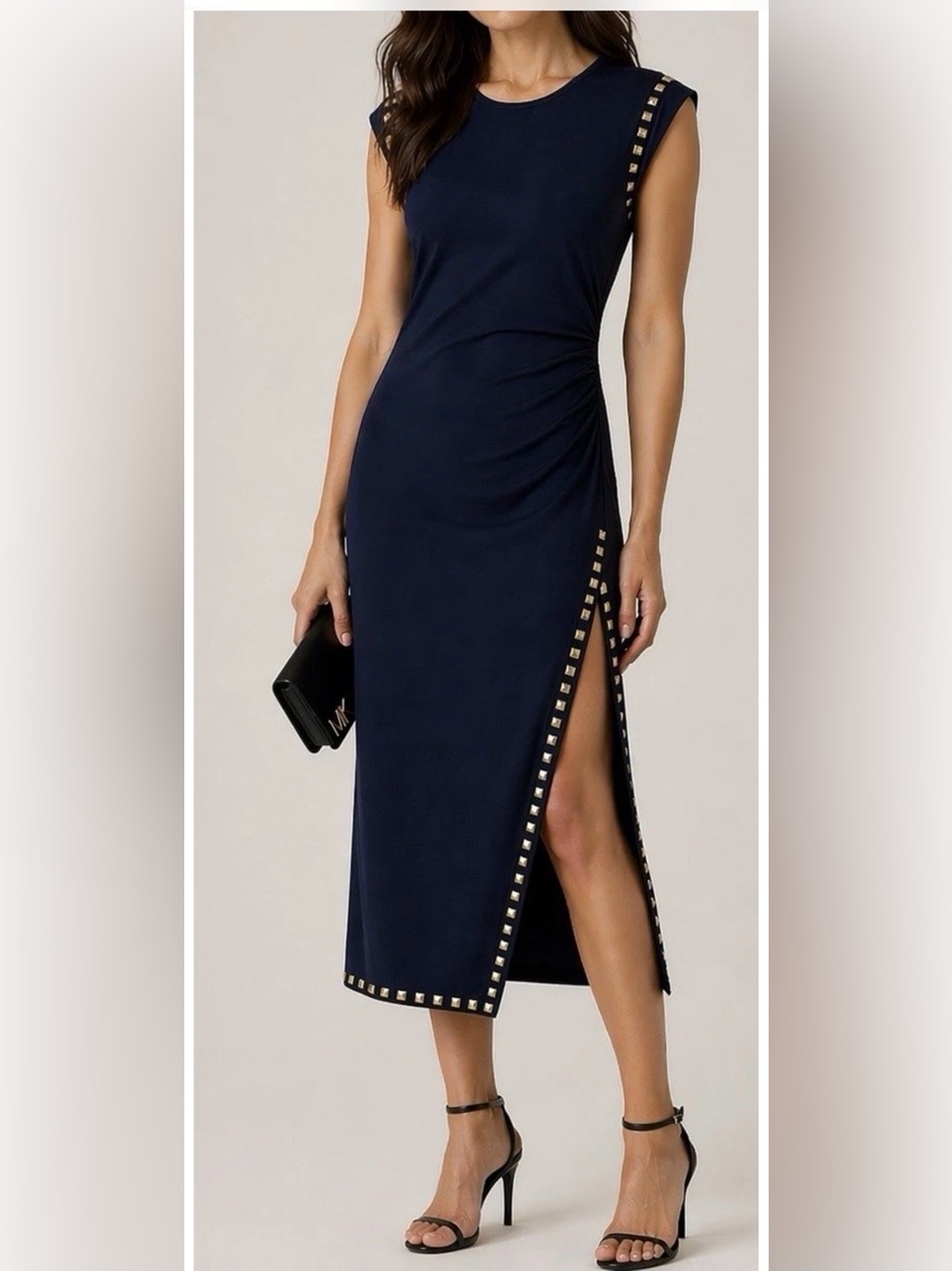 MICHAEL Michael Kors Navy Sheath - M
Navy Jersey